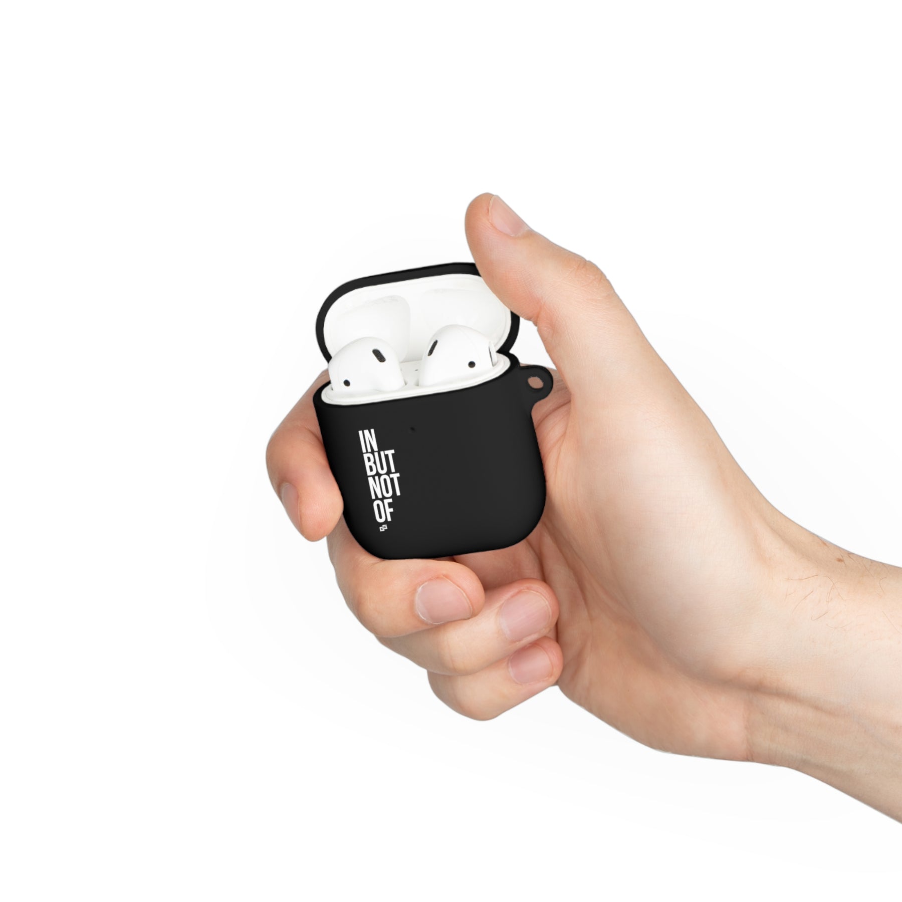Bold "IN BUT NOT OF" AirPods and AirPods Pro Case Cover