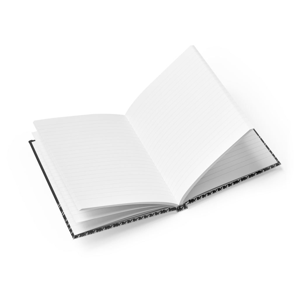 Houndstooth Journal | Blank Ruled Notebook | Good Ideas