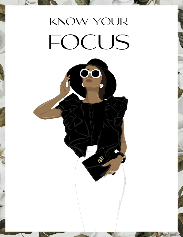Flourish Vision Planner | Digital & Interactive PDF | New Year Reset