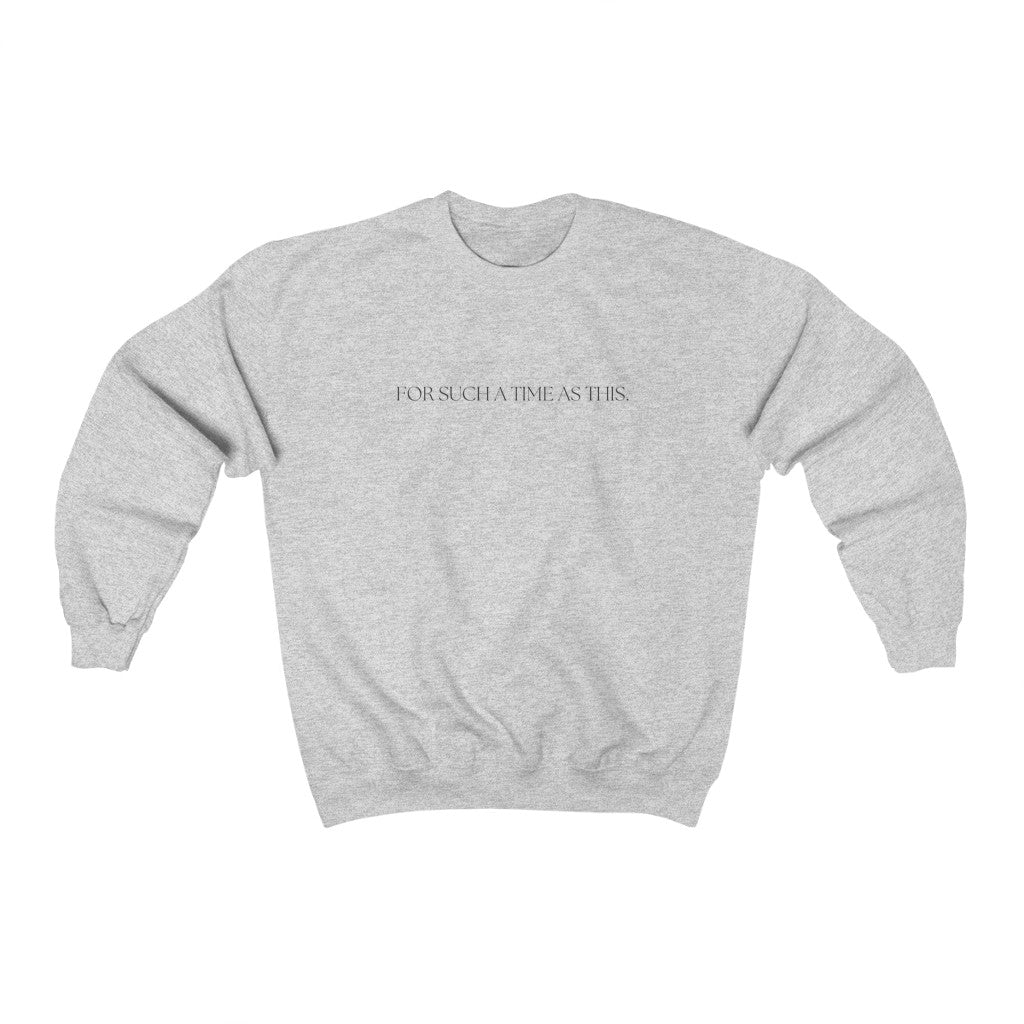 Esther's Essentials | Heavy Blend Crewneck Sweatshirt | Beige and White Options