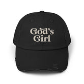 God's Girl | Unisex Distressed Cap