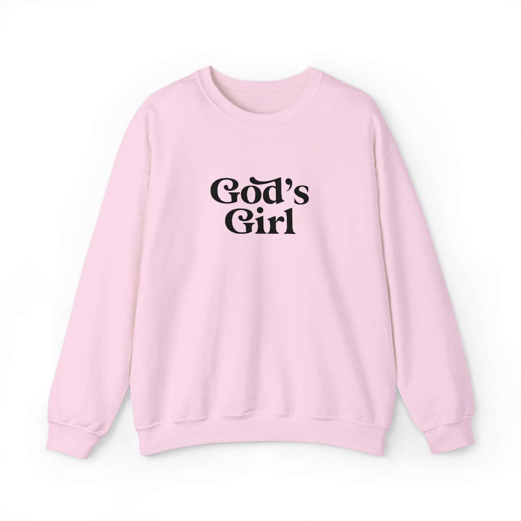 God's Girl Unisex Heavy Blend Sweatshirt, Faith-Based Apparel, Christian Gift, Cozy Crewneck, Inspirational Fashion, Everyday Comfort