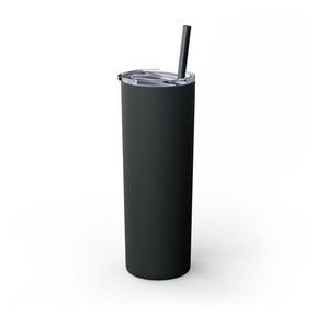 Bold "IN BUT NOT OF" Skinny Tumbler with Straw, 20oz