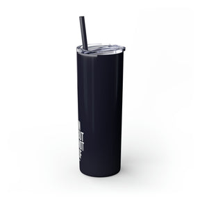Bold "IN BUT NOT OF" Skinny Tumbler with Straw, 20oz