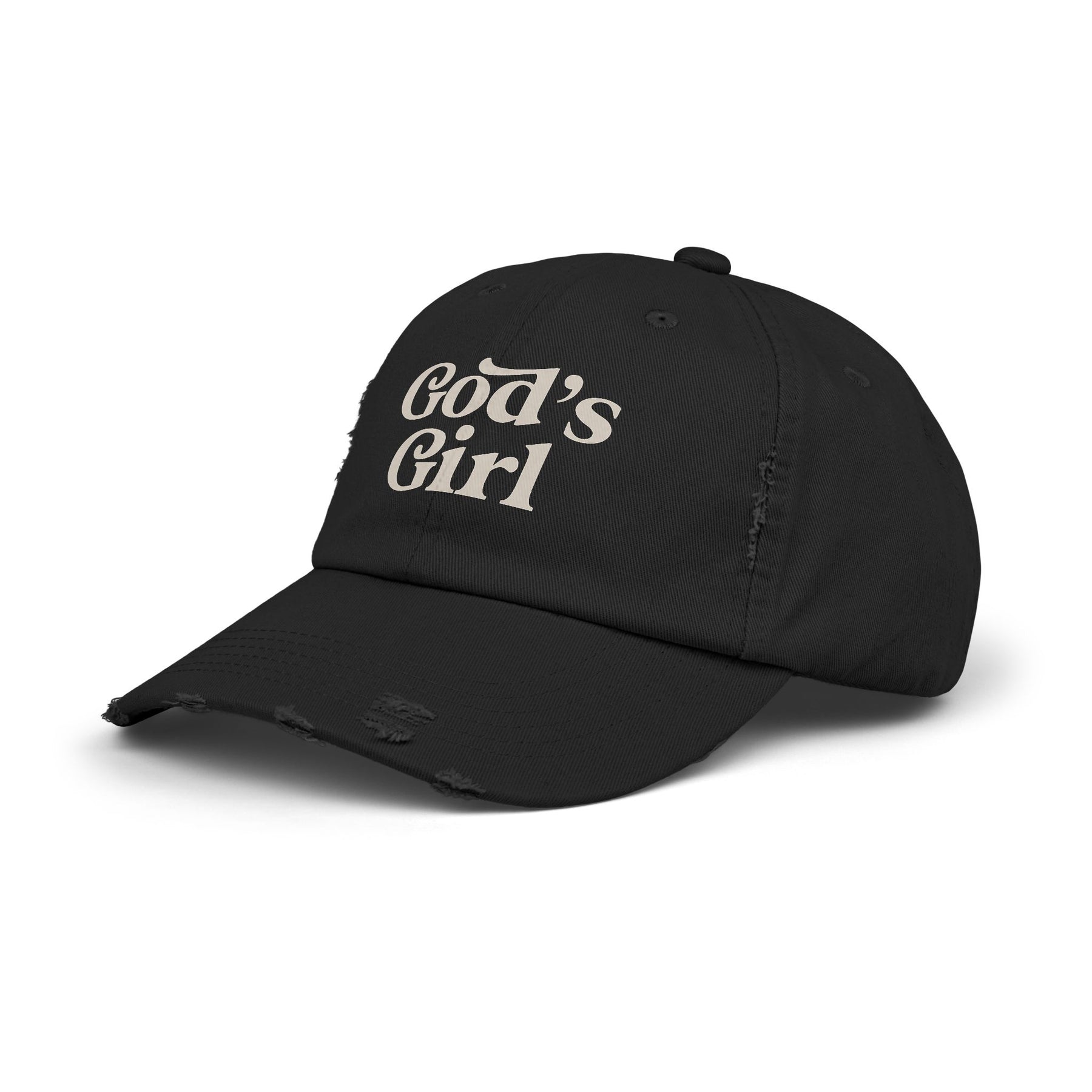 God's Girl | Unisex Distressed Cap