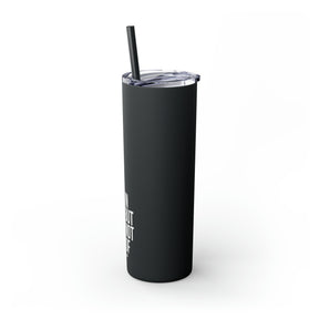 Bold "IN BUT NOT OF" Skinny Tumbler with Straw, 20oz