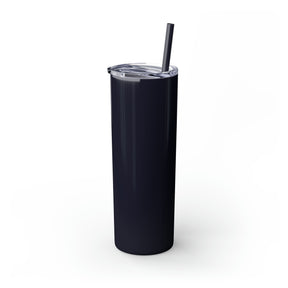 Bold "IN BUT NOT OF" Skinny Tumbler with Straw, 20oz