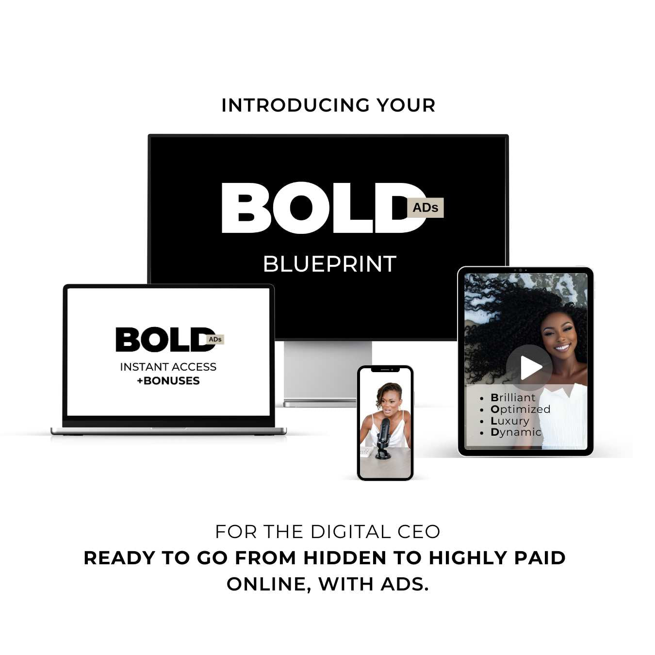 BOLD ADS BLUEPRINT | Course + Bonuses