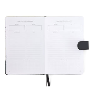 White Croco Prayer Journal Bundle Gift - Christian Daily Planner and Quarterly Vision