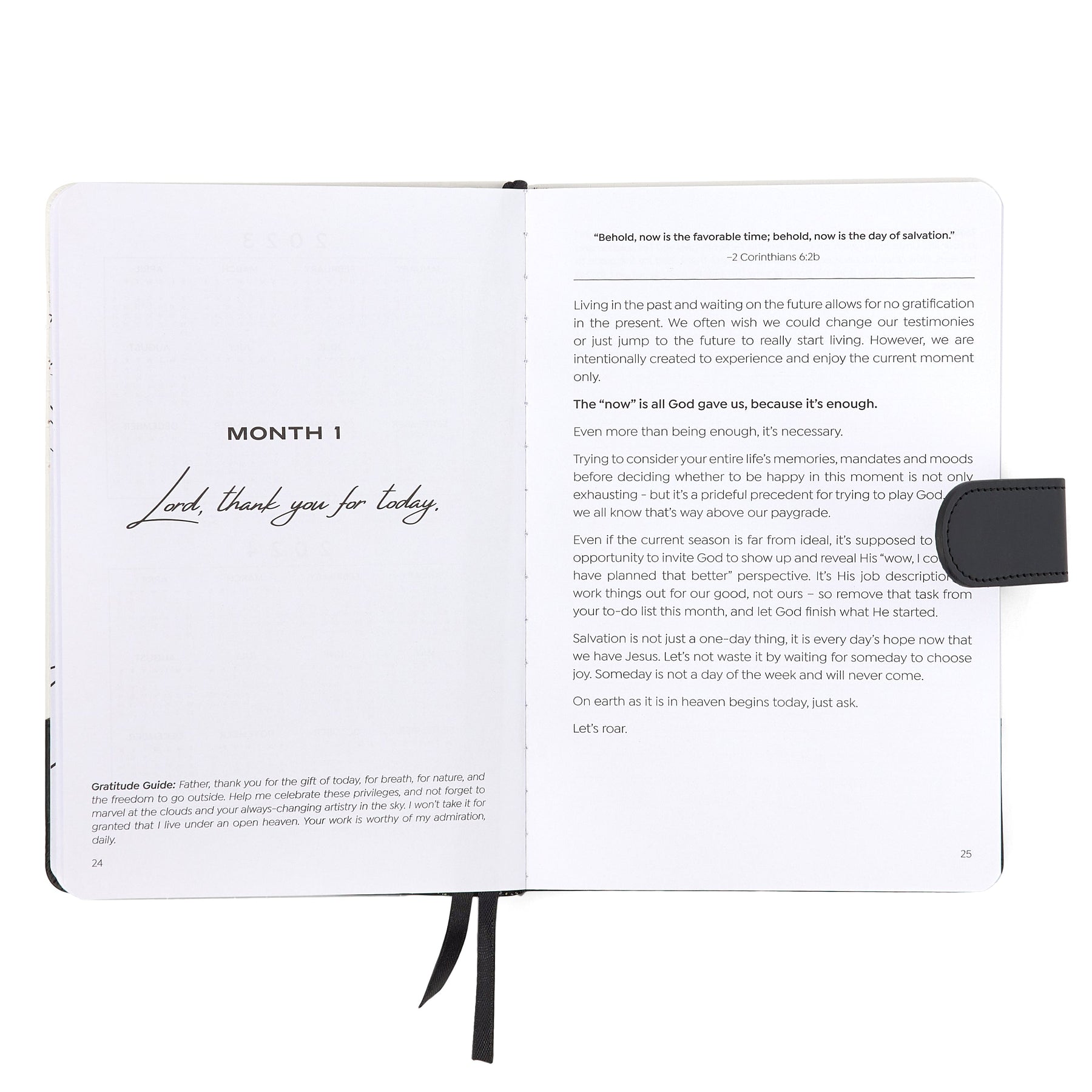 White Croco Prayer Journal Bundle Gift - Christian Daily Planner Devotional