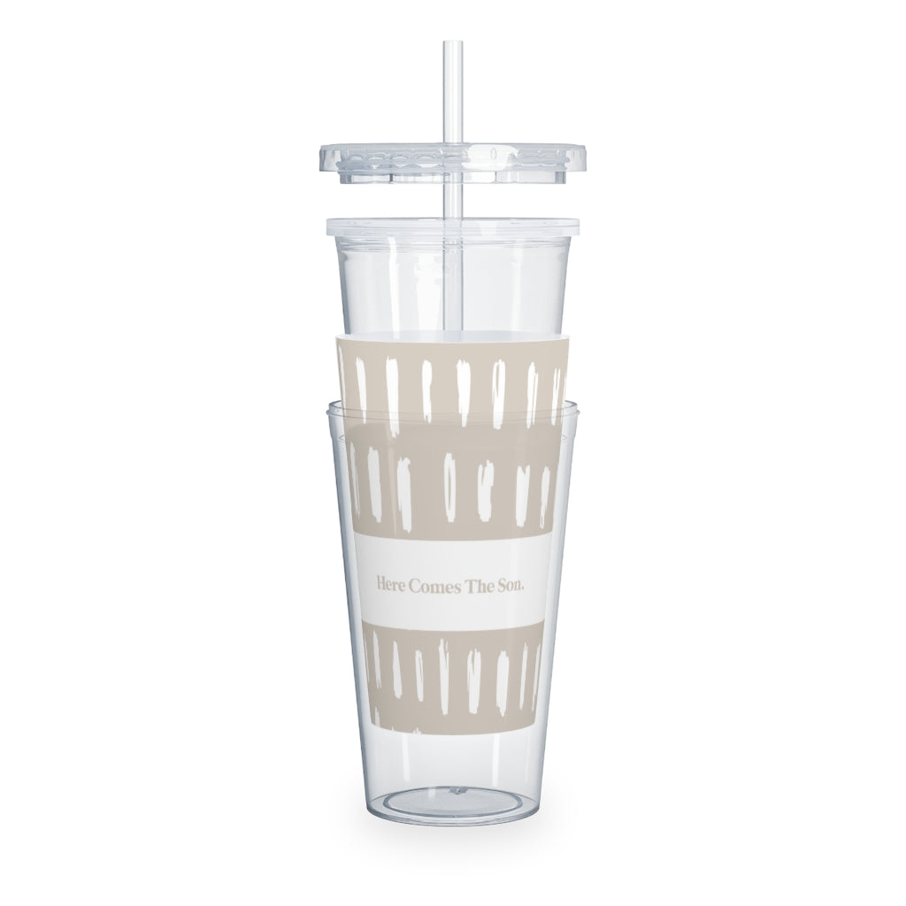 SonKissed Plastic Tumbler with Straw