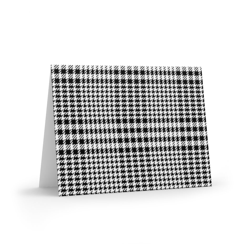 Houndstooth Thank You Cards | Pack of 8, 16, or 24 pcs