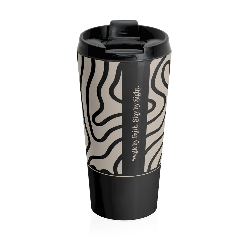 God's Girl Swirl - Stainless Steel Travel Mug