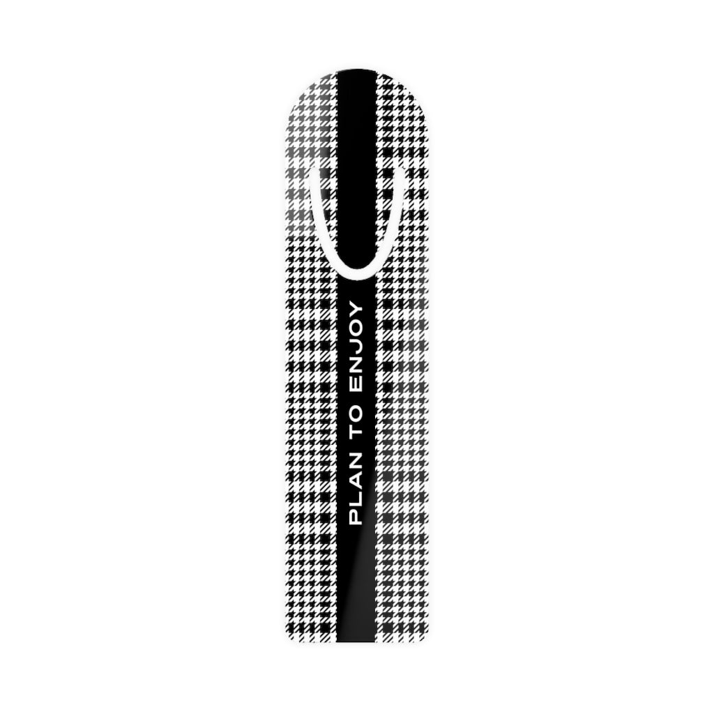 Houndstooth Metal Bookmark